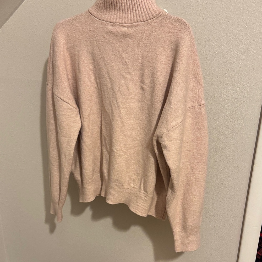 LC Lauren Conrad Blush Cowl Neck Sweater - Picture 4 of 4